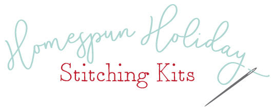 Introducing Homespun Holiday Stitching Kits