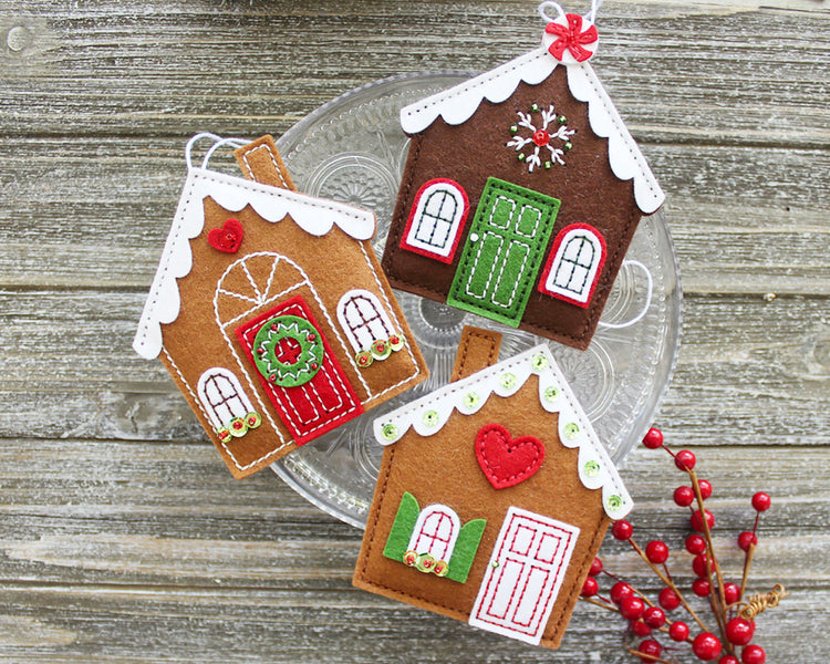 Introducing The Homespun Holiday: Gingerbread Village Kit