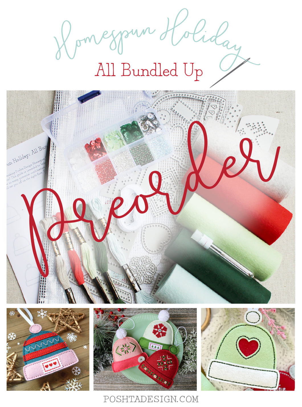 Homespun Holiday: All Bundled Up Kit LIMITED TIME PREORDER