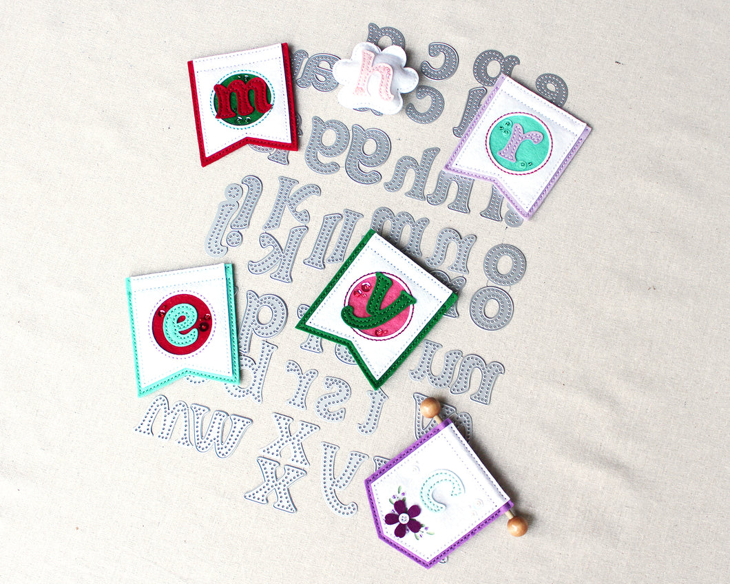 Banner Builder Alphabet Die