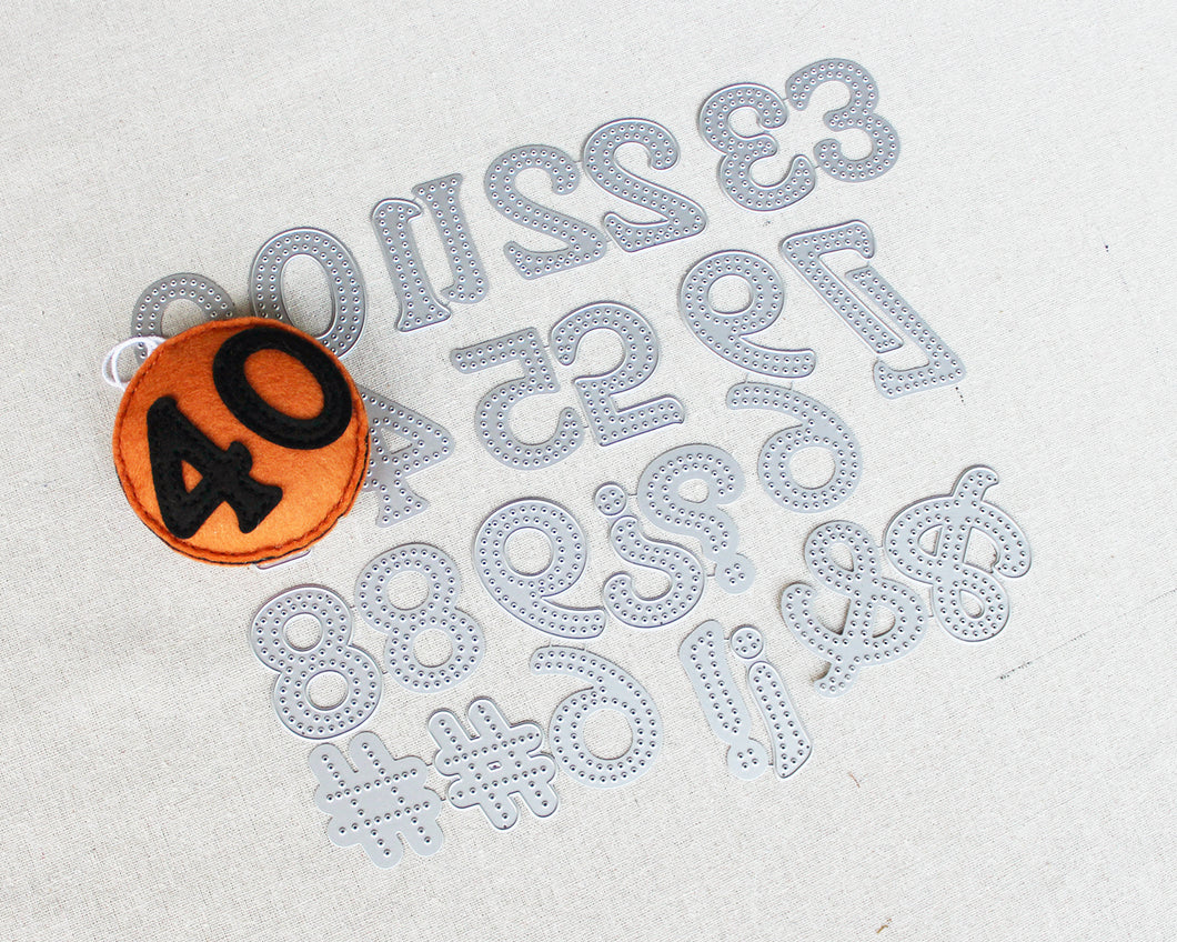 Banner Builder Numerals & Symbols Die