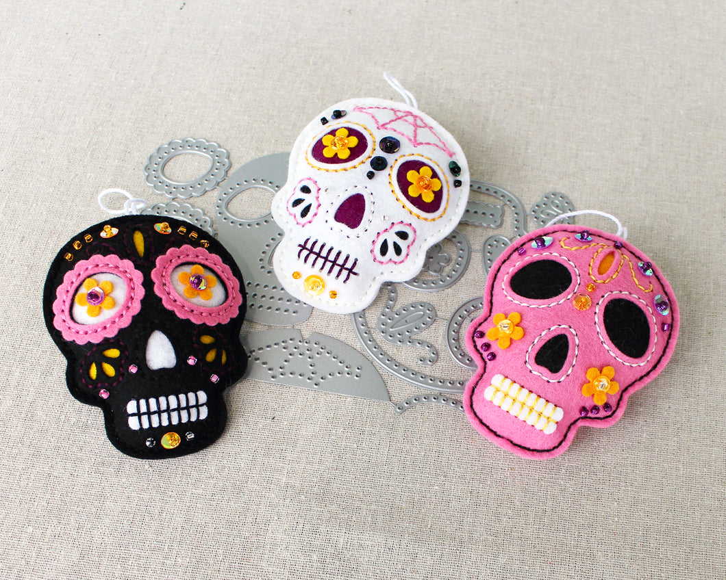 Colorful Calavera Die