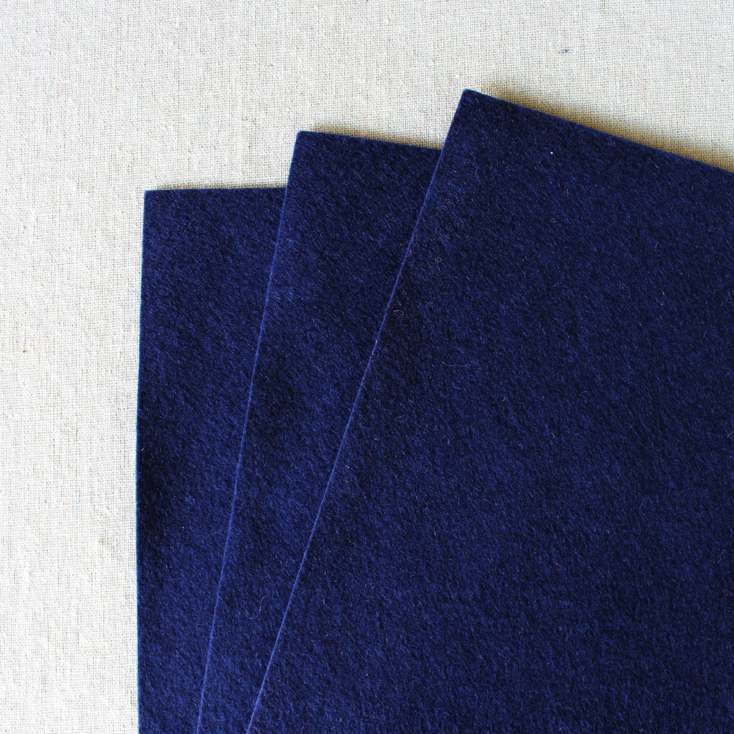 Indigo Felt Sheet