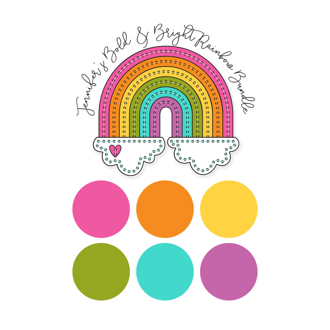 Jennifer's Bold & Bright Rainbow Bundle