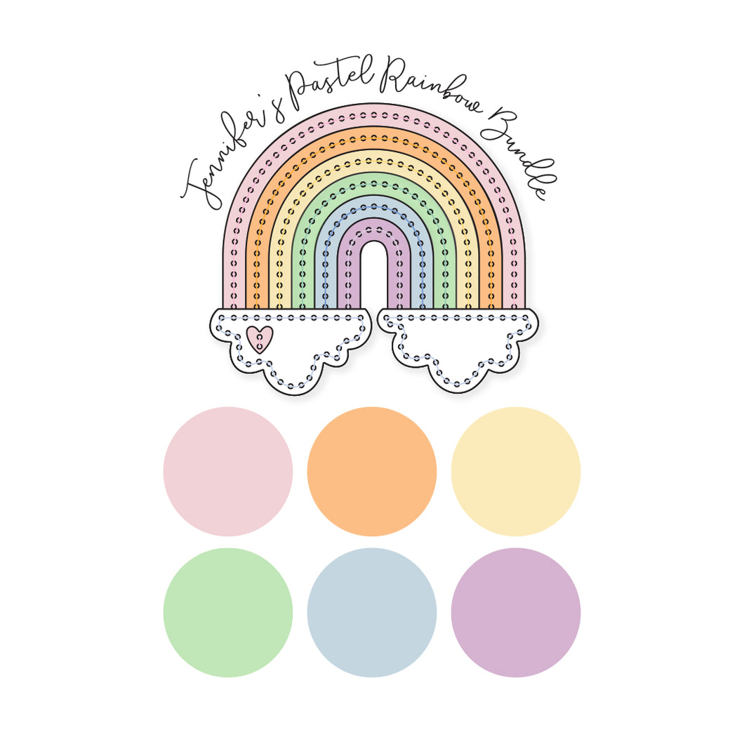Jennifer's Pastel Rainbow Bundle