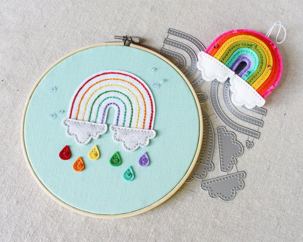 Joyful Rainbow Die
