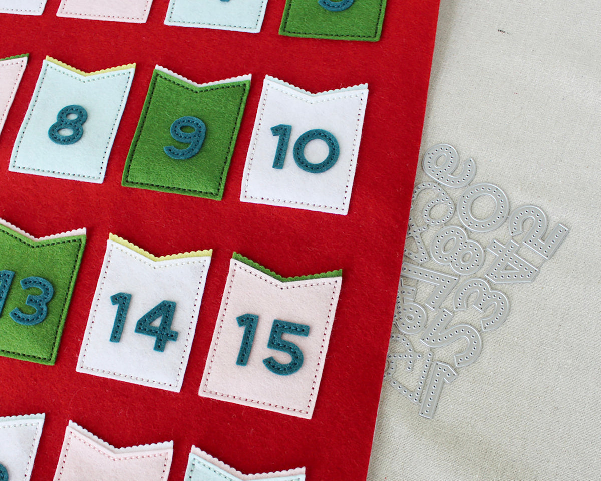 Monogram Numerals Die – Poshta Design