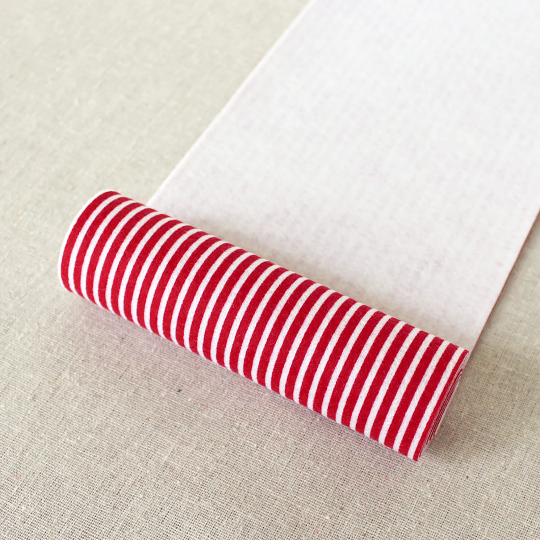 Peppermint Stripe Felt