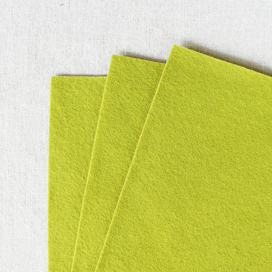 Peridot Felt Sheet