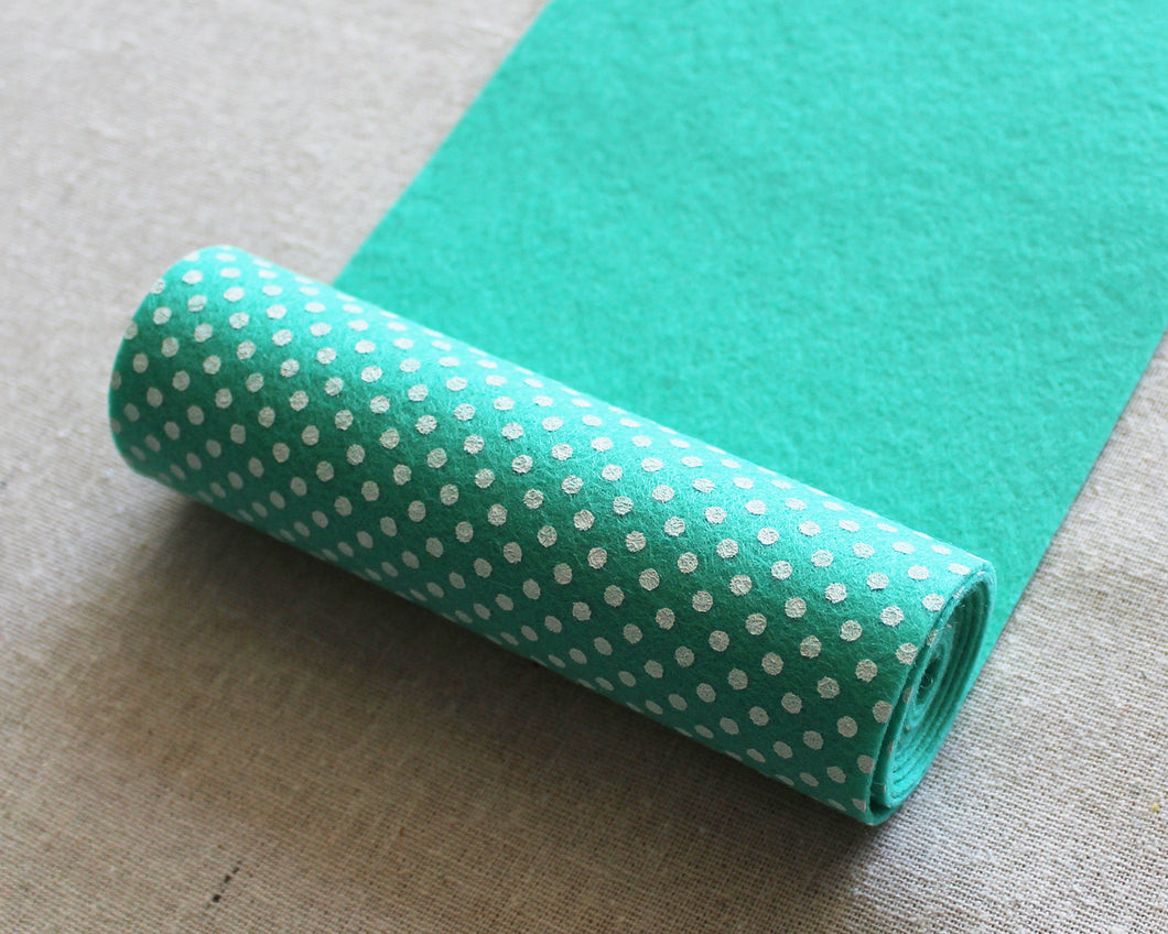 Vintage Glass Dot Felt